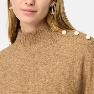 J. Crew | Button Neck Poncho